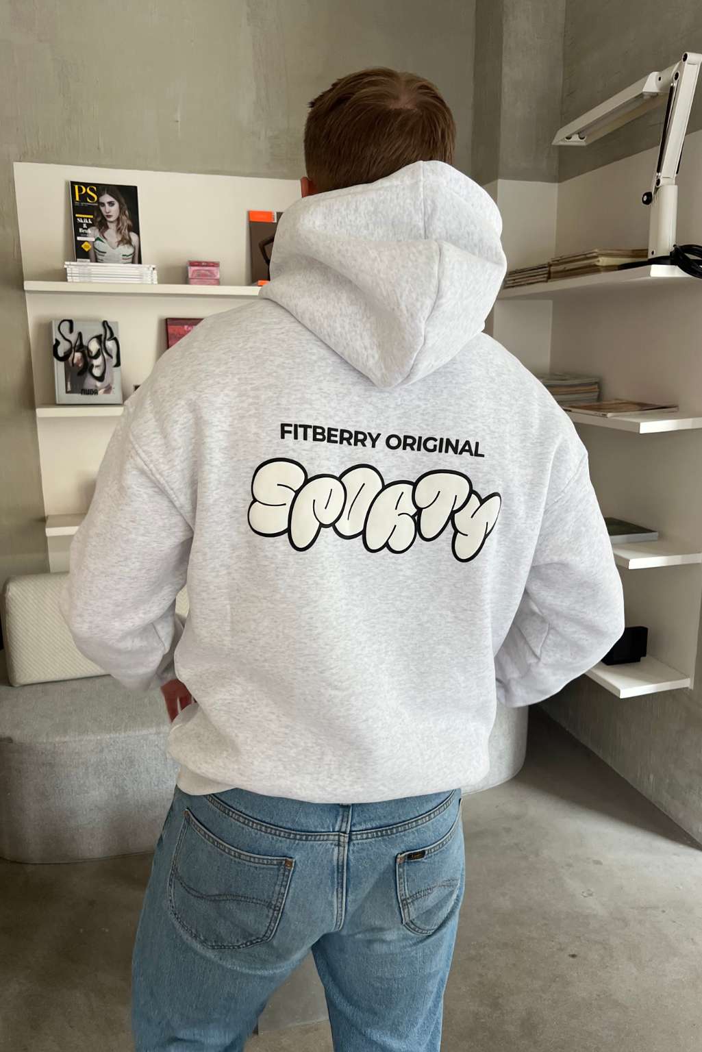 SPORTY OVERSIZED HOODIE - Image 12